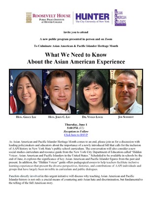 6/01/2023 - What We Need to Know About the Asian American Experience
