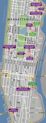 Hunter College Campuses Map